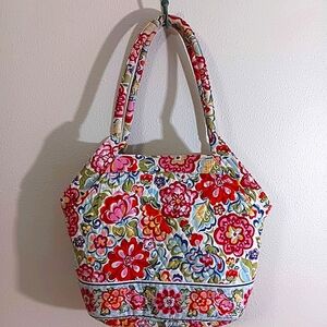 Vera Bradley Colorful Floral Shoulder Bag